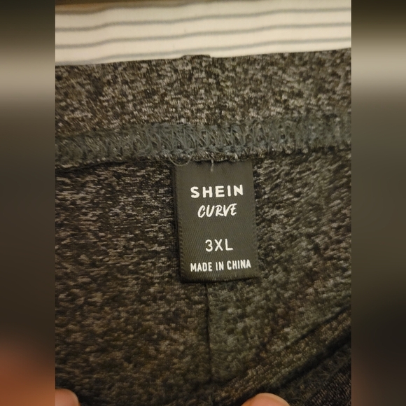 Shein 3XL Biker Shorts Gray - Picture 3 of 3